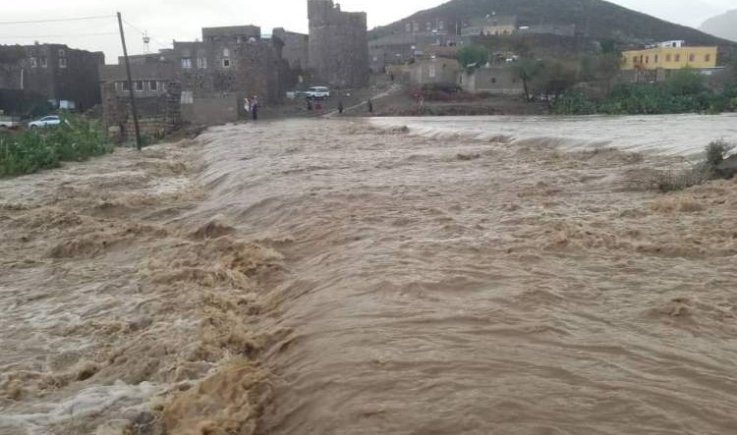 عاجل..البيان رقم 2 | بشأن وصول سيول وادي الاجبار والمناطق الاكثر خطرا في صنعاء
